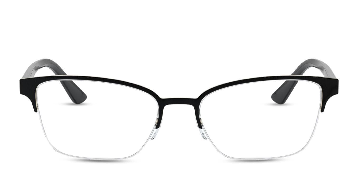 Prada PR 61XV Millennials Black/Gold glasses - Black / Gold - Frontal View