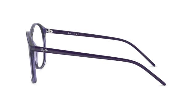 Ray-Ban 5371 Clear Purple Eyeglasses | Includes FREE Rx Lenses