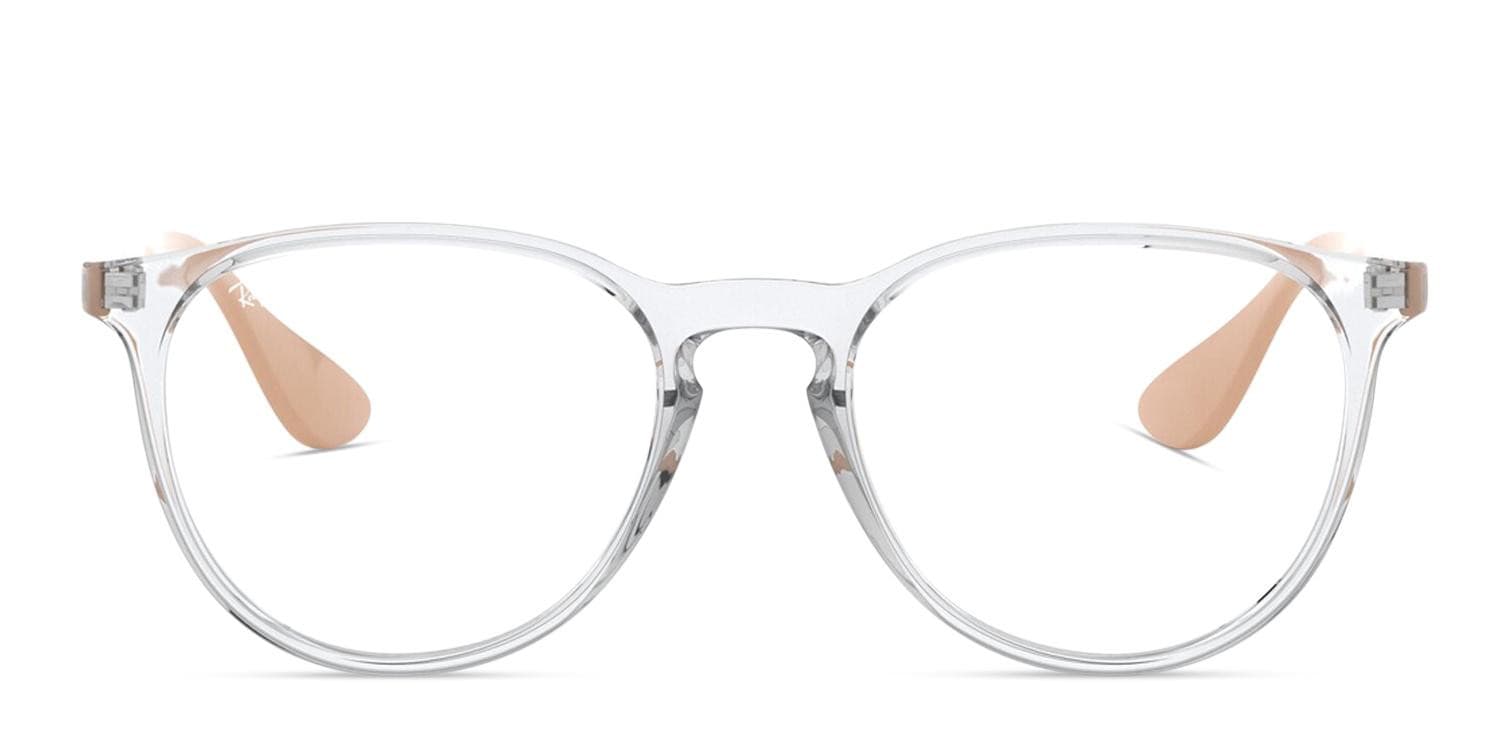 Ray-Ban RX7046 Clear, Beige Eyeglasses | Includes FREE Rx Lenses