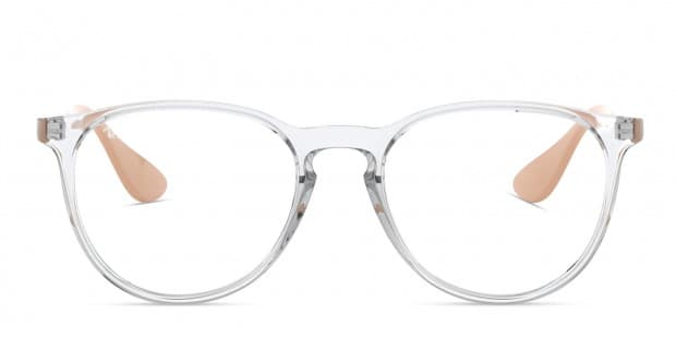 Ray-Ban RX7046 Clear, Beige Eyeglasses | Includes FREE Rx Lenses