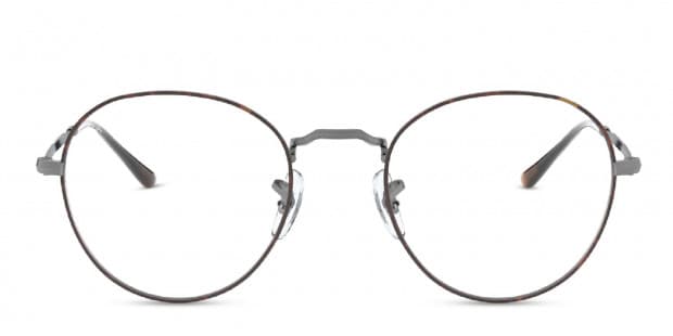 Ray Ban 3582V Tortoise Gunmetal Prescription Eyeglasses
