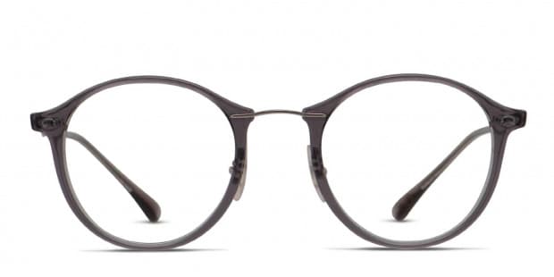 Ray Ban 7073 Clear Gray Prescription Eyeglasses