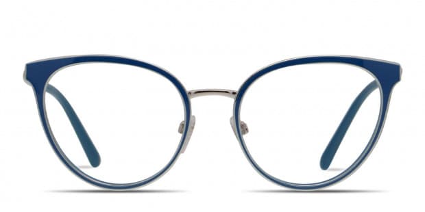 Burberry BE1324 Blue Silver Prescription Eyeglasses