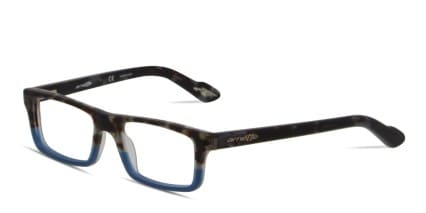Arnette AN7060 Lo-Fi Tortoise/Blue glasses - Tortoise / Blue - Angle View