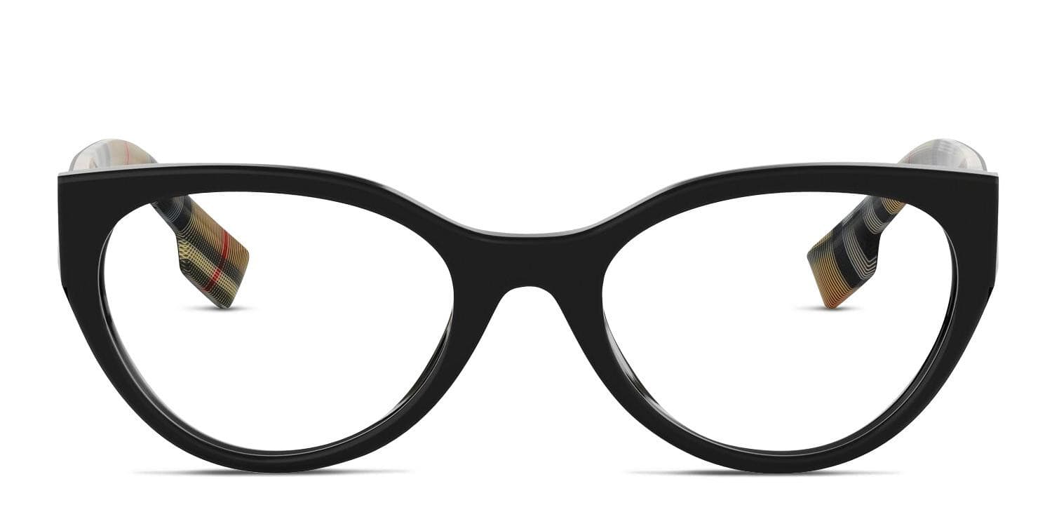 Burberry BE2289 Shiny Black Prescription Eyeglasses