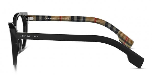 Burberry BE2289 Shiny Black Prescription Eyeglasses