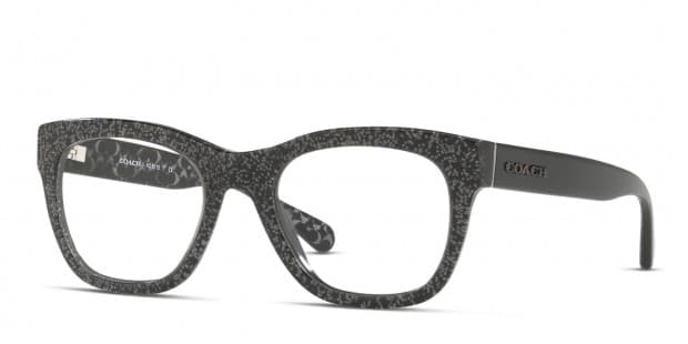 Black glitter eyeglasses 2025