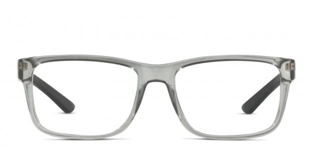 Armani Exchange AX3016 Clear Gray Black Eyeglasses Includes FREE Rx Lenses