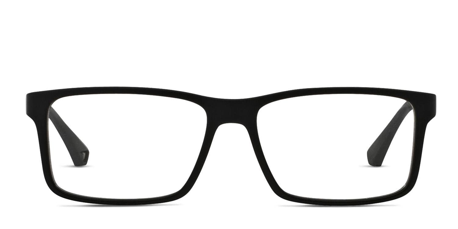 Emporio Armani EA3038 Black glasses - Black - Frontal View