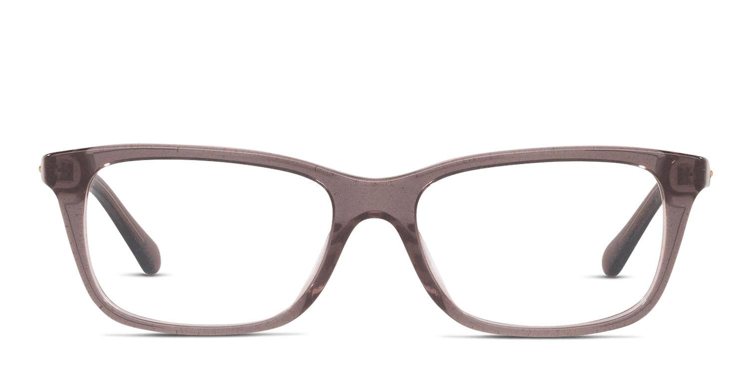 Coach HC6136U Clear Purple glasses - Clear / Purple - Frontal View