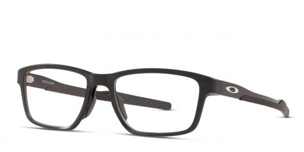 Oakley OX8153 Metalink Black Eyeglasses | Includes FREE Rx