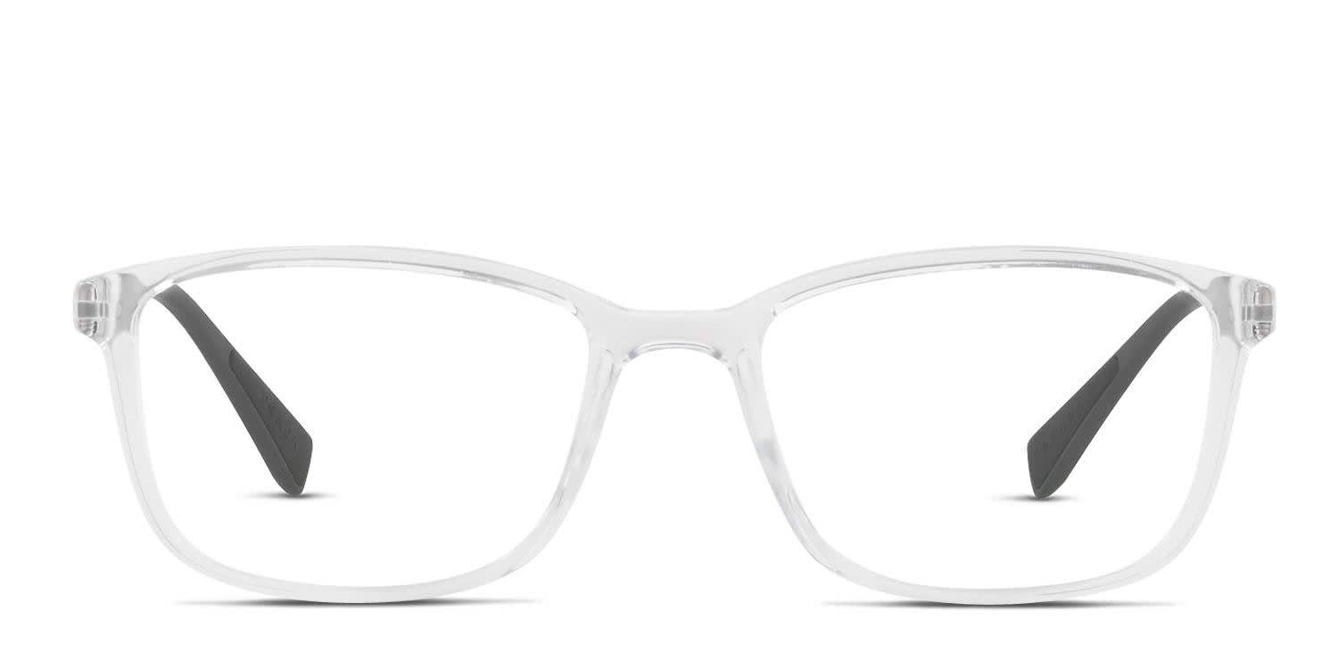 Prada PS 04IV Clear/Black Eyeglasses | Includes FREE Rx Lenses
