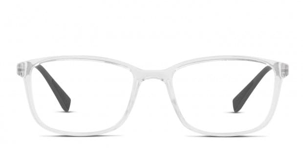 Prada clear frame eyeglasses clearance
