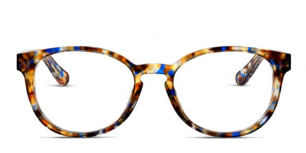 Coach blue hotsell tortoise shell glasses
