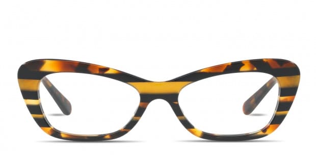 Coach HC6108 Tortoise Multicolor Glitter Eyeglasses Includes FREE Rx Lenses