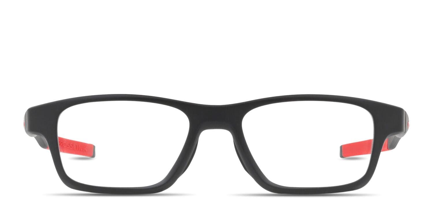Oakley OX8117 Crosslink High Power Black/Red Prescription Eyeglasses