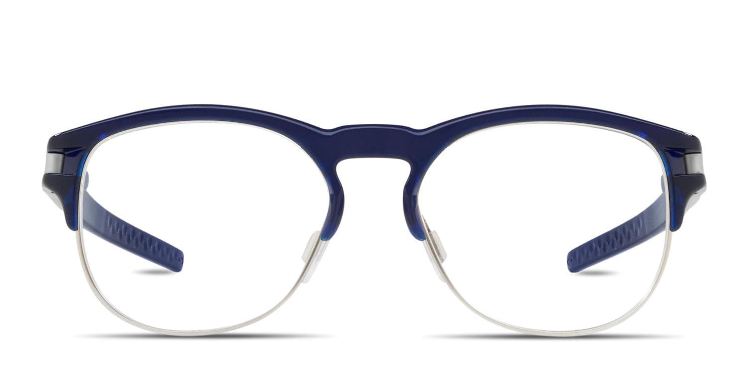 Oakley Latch Key RX Blue/Silver Prescription Eyeglasses