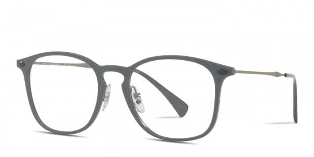 Ray Ban 8954 Gray Gunmetal Prescription Eyeglasses