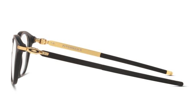 Oakley OX8105 Pitchman R Black/Gold Prescription Eyeglasses