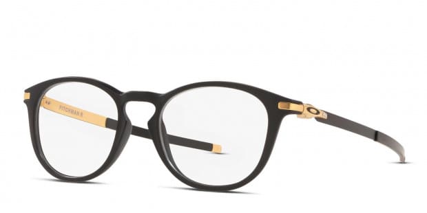 Oakley OX8105 Pitchman R Black Gold Prescription Eyeglasses