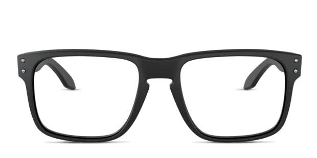 OAKLEY / HOLBROOK RX/サングラス/プラスチック/BLK/BLU/メンズ/OX8156-0656// Oakley OX8156 Holbrook RX Black Eyeglasses | Includes FREE Rx Lenses