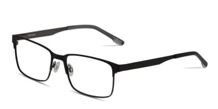 Spy Dax Black, Gunmetal glasses - Black / Gunmetal - Angle View