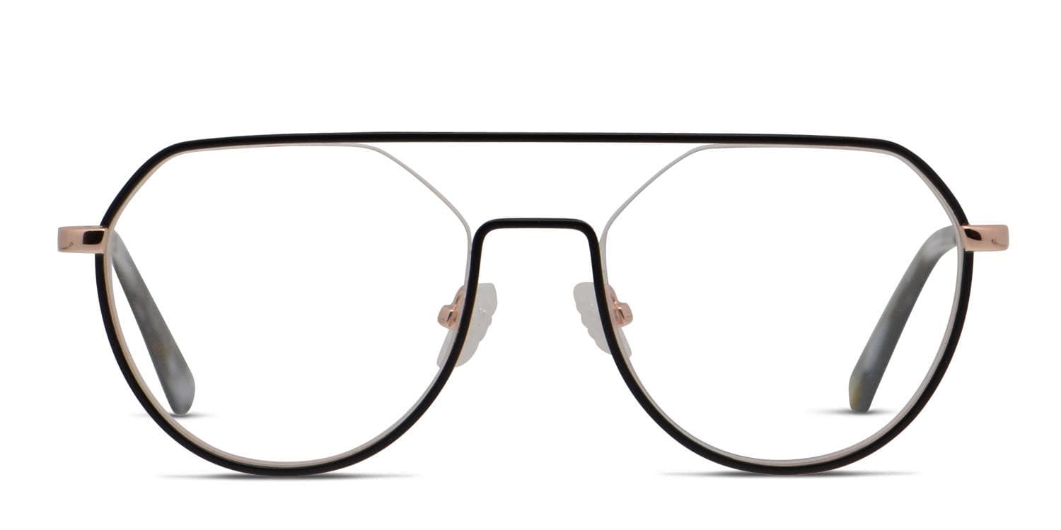ALI♪ Champion Ali Black/Rose Gold Prescription Eyeglasses