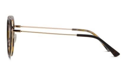 Champion Coco Black/Gold/Multicolor glasses - Black / Multicolor / Gold - Side View