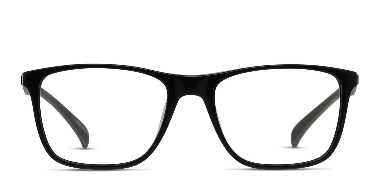 FILA VF9279 Shiny Black, Gray glasses - Shiny Black / Gray - Frontal View