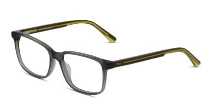 FILA VF9321 Gray, Clear, Yellow glasses - Gray / Clear / Yellow - Angle View