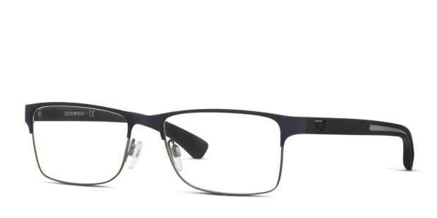 Emporio Armani EA1052 Blue/Gunmetal/Black Eyeglasses | Includes