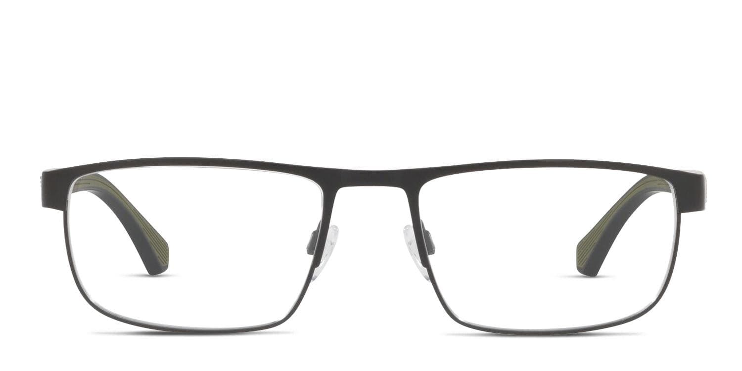 Emporio Armani EA1086 Black, Green glasses - Black / Green - Frontal View