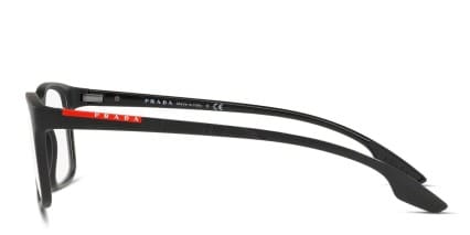 Prada Linea Rossa PS 01LV Black glasses - Black - Side View