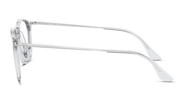 Ray-Ban 7164 Clear/Silver Prescription Eyeglasses