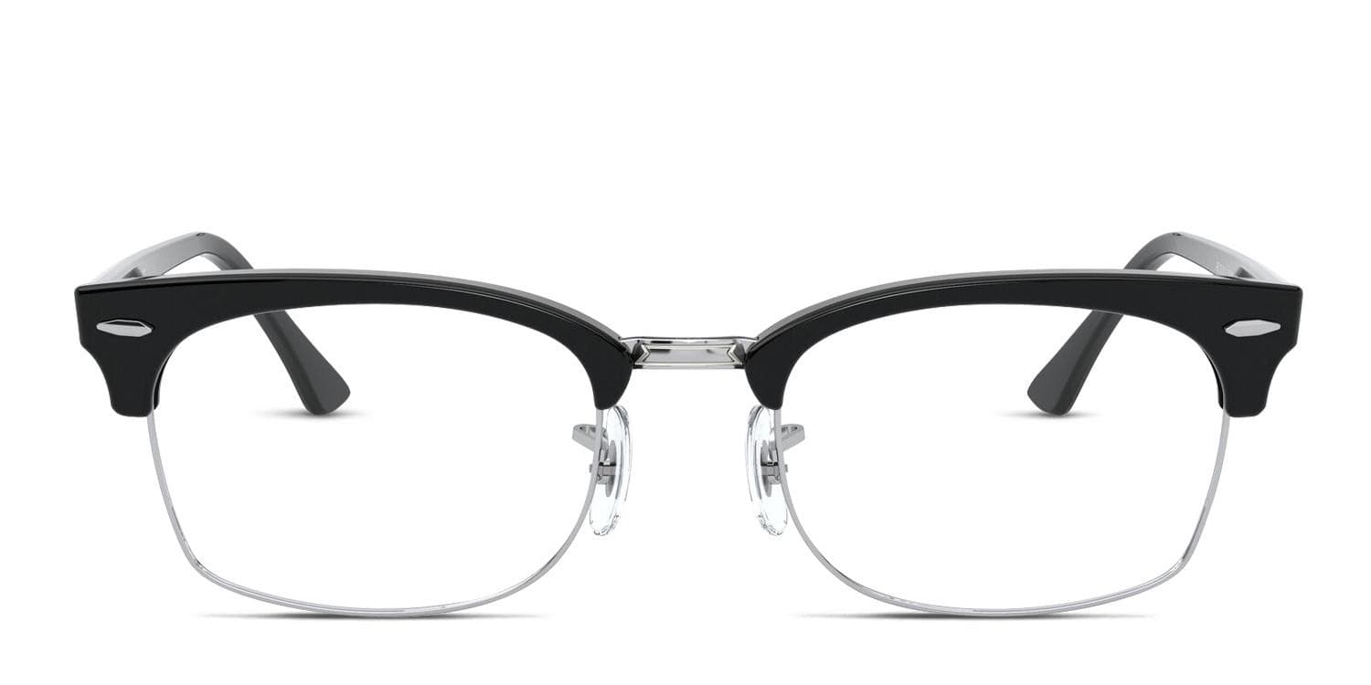 Ray-Ban RX3916V Shiny Black/Silver Eyeglasses | Includes FREE Rx