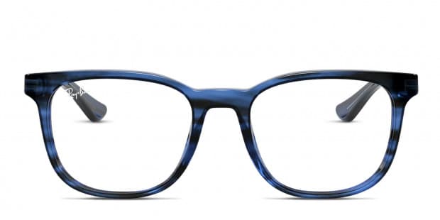 Ray Ban 5369 Blue Prescription Eyeglasses