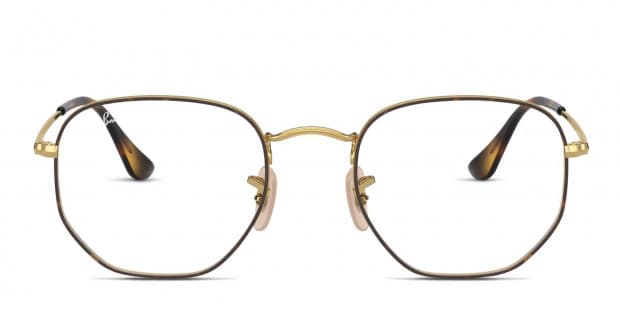 Ray-Ban RX6448 Tortoise/Gold Prescription Glasses