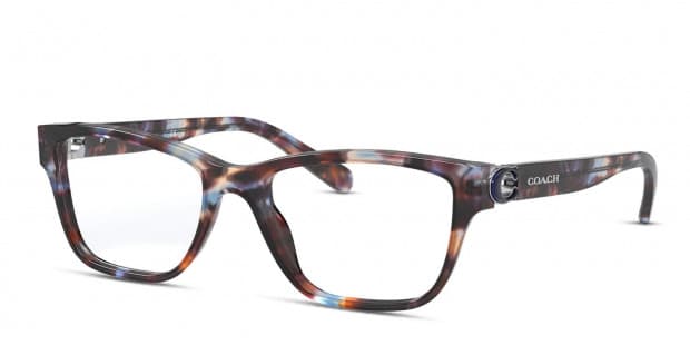 Coach blue hotsell tortoise shell glasses