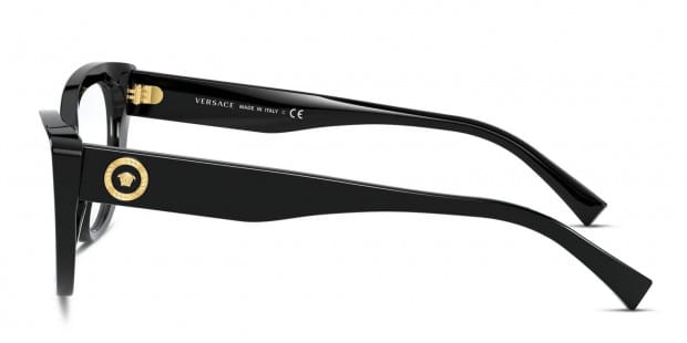 Versace black frames sales