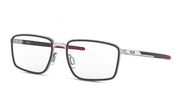 Oakley OX3235 Spindle Black/Silver Eyeglasses | Includes