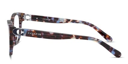 Coach HC6153 Tortoise, Blue glasses - Tortoise / Brown / Blue - Side View