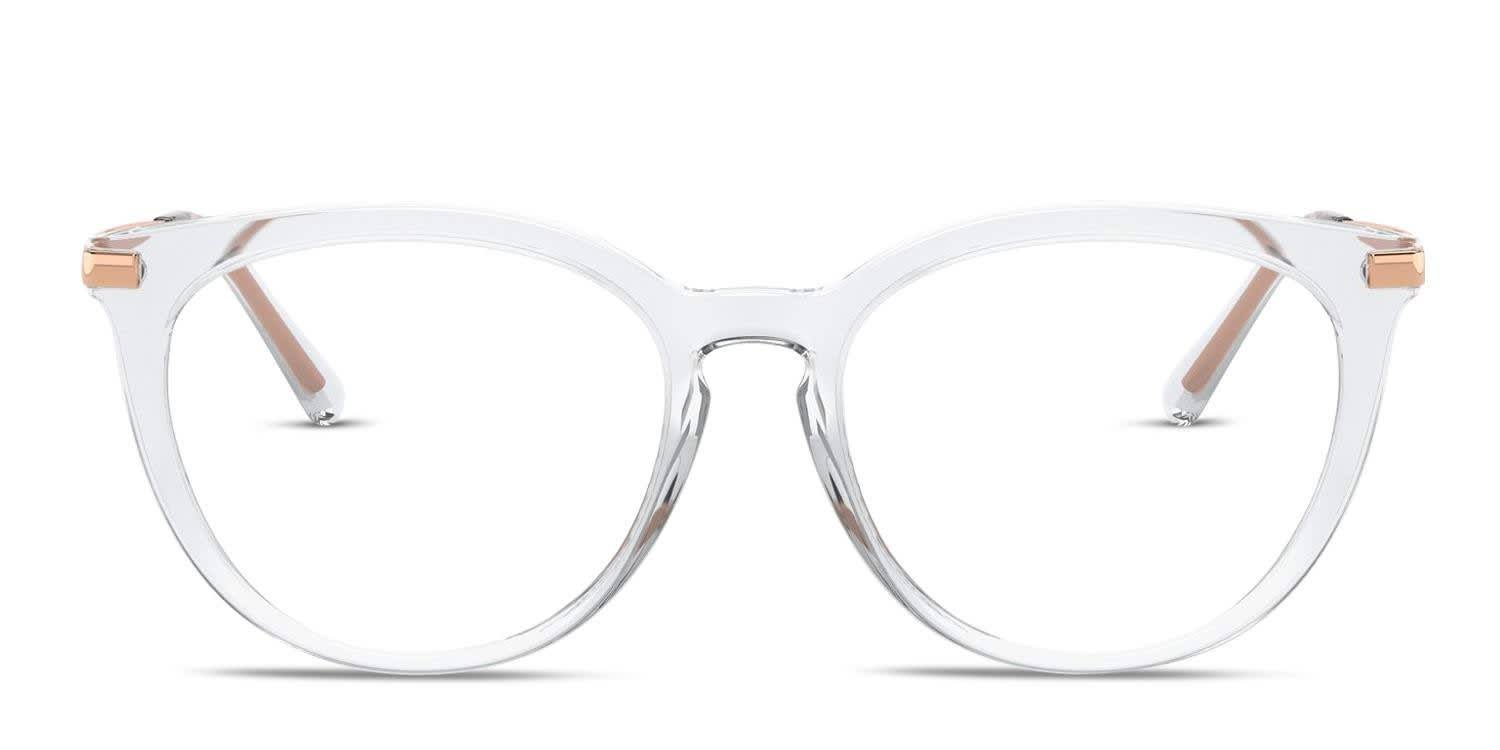 T147 Aristotle 8K ゴーグルセット Michael Kors MK4074 Quintana Clear/Rose Gold Eyeglasses | Includes