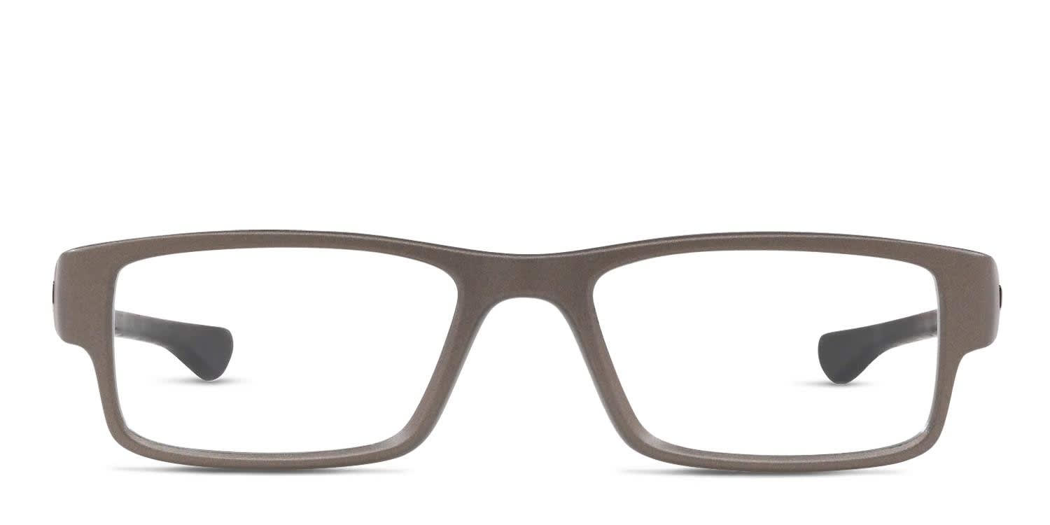 Oakley OX8046 Airdrop Gray/Silver glasses - Gray / Silver - Frontal View