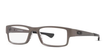 Oakley OX8046 Airdrop Gray/Silver glasses - Gray / Silver - Angle View