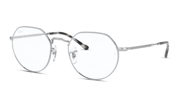 Ray-Ban RX6465 Jack Silver Eyeglasses | Includes FREE Rx Lenses