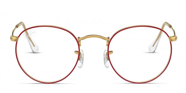 Ray ban round metal red cheap