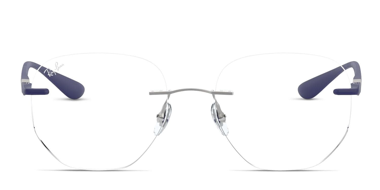 Ray-Ban RX8766 Silver/Blue Prescription Eyeglasses