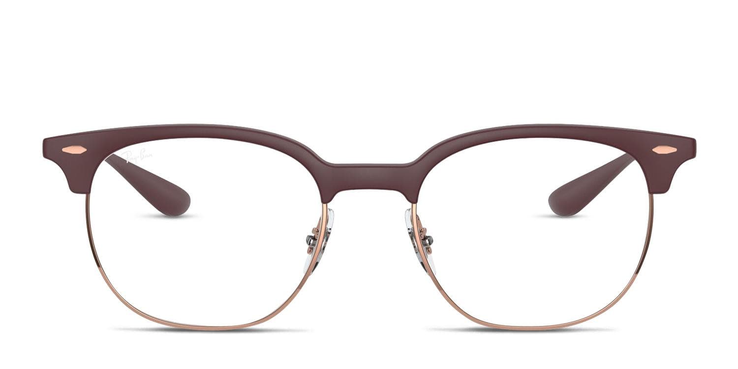 Ray-Ban RX7186 Purple/Rose Gold Prescription Eyeglasses