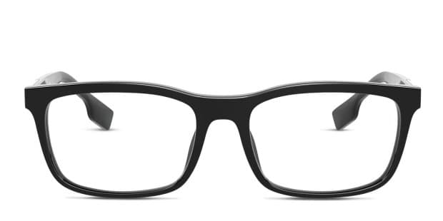 Burberry BE2334 Elm Black Eyeglasses | Includes FREE Rx Lenses