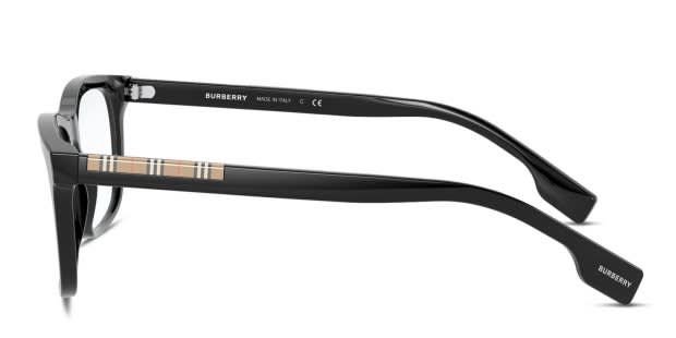 Burberry BE2334 Elm Black Eyeglasses | Includes FREE Rx Lenses